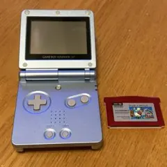 ゲームボーイアドバンス SP 本体 + カートリッジ　ジャンク扱い