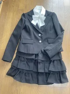 卒業式 入学式 フォーマルスーツ3点セット 女の子 165〜（160cm着用）