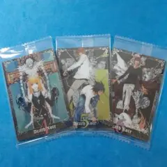 デスノート　ウエハース　ノーマルカード　3枚セット