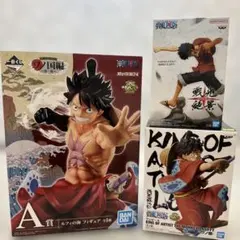 ワンピース　ルフィ　フィギュア　まとめ売り 1番くじ　Ａ賞 ワノ国