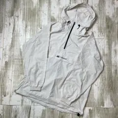 CANTERBURY アノラック パーカー ホワイト プルオーバーラグビー L