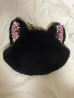 【匿名配送】ディズニーハロウィン　黒猫　ポシェット