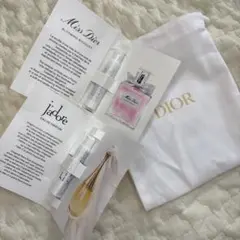 Dior 香水 サンプルセット ミスディオール ジャドール ポーチ付き