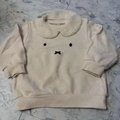 同梱300円　ベビー　キッズ　女の子　保育園　幼稚園　ミッフィー襟付き　ミッフィ