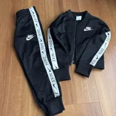 NIKE ナイキ　ジャージ上下　セットアップ　XS 黒　ブラック