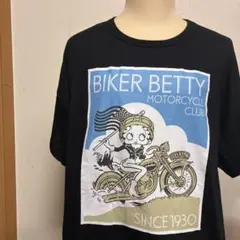 ベティちゃん　バイカーベティ　希少　レア　レトロ　 Tシャツ　ベティブープ