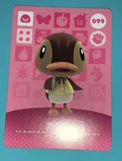 どうぶつの森　amiiboカード　カモミ