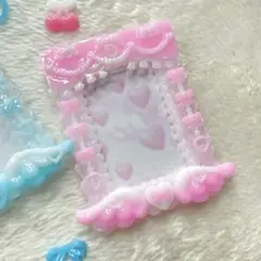 ホイップデコケース ふりふりピンク 天使の恋