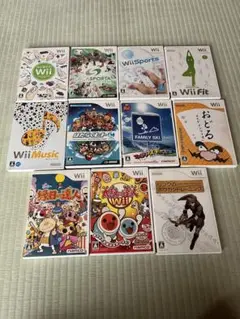 wii ソフト　11本　まとめ