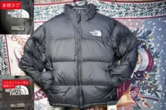 ノースフェイス usヌプシ　ブラック　ダウンジャケット