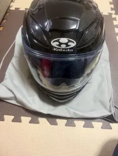 Kabuto シューマ　フルフェイスヘルメット ブラック ピンロック付き