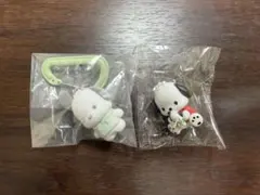 【未使用品】サンリオ　ポチャッコ　カラビナ／ぬいぐるみといっしょ