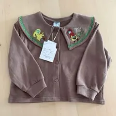 新品　バースデイ　プチジャム　襟付き　カーディガン　100cm