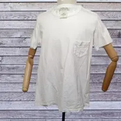 REMI RELIEF レミ レリーフ ポケットTシャツ 白 L しっかり生地