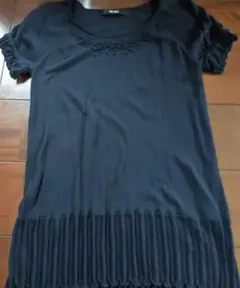 ピンクハウス　コットン　トップス　ブラック