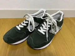 ニューバランス M1400 MG グリーン スウェード US9 27 リペア済み 