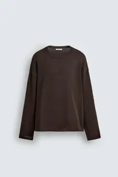 ZARA テクスチャー素材 セーター ニット M