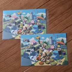 ポケふた うちわ ポケモンローカルActs物産展 4日目限定 4枚セット (2
