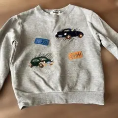 familiar 車刺繍 トレーナー 《100cm》男の子