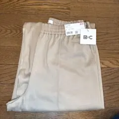2026SS ユニクロC イージーワイドパンツ Lサイズ ベージュ