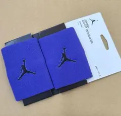 新品JORDAN ジョーダン ジャンプマン パープル紫リストバンド