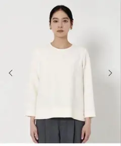 【超美品】BEAUTY&YOUTH クルーネックブラウス　M
