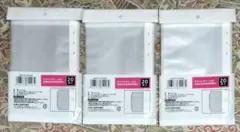 【匿名配送】セリア 6リング用 フリーポケットリフィル 20枚入り 3セット