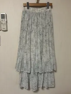 NOMAE ノーマエ スカート フリルスカート プリーツスカート ロングスカート