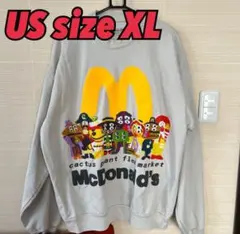 希少 USA製 古着 90s バーガーキング 企業ロゴ スウェット マクドナルド 希少 USA製 古着 90s バーガーキング 企業ロゴ スウェット