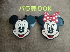 【新品】ディズニーストア ミッキー＆ミニー フェイスポシェットセット