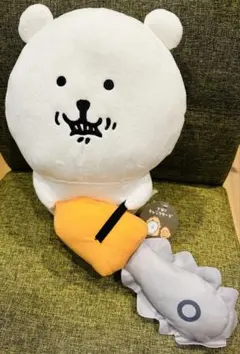 ナガノキャラクターズ チェーンソーBIGぬいぐるみ