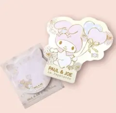 新品　ポール&ジョー　マイメロ　メモ帳　ダイカット　セット　猫