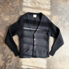 【希少60s】darman モヘアカーディガン MOHAIR75% ブラック M