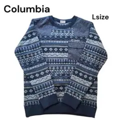 Columbia コロンビアラヴェルリッジクルー PM1666ノルディック柄のサムネイル
