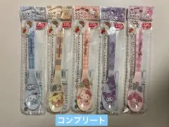 ダイソー　サンリオ 食器　レンゲスプーン　5本セット　メラミン