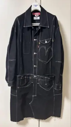 古着 JULES 総柄 アクリルニットセーター メンズXL相当 /eaa399869