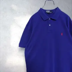 ⭐︎様ご購入ラルフローレン ポロシャツ L ロイヤルブルー 赤ポニー XL
