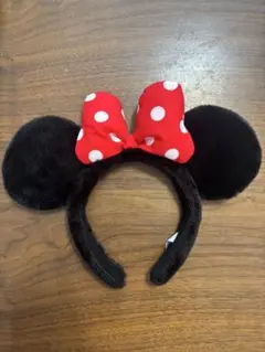 ディズニー　ミニーカチューシャ