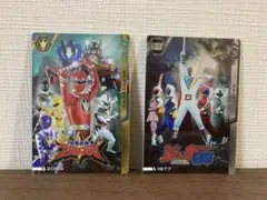 【2枚セット】イタジャガ　アバレンジャー&ジャッカー電撃隊