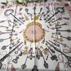 ☘️美品☘️ HERMES カレ90 LES CLES 鍵柄
