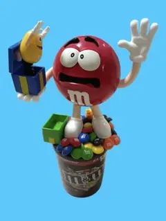 m&m chocolateディスペンサー☆red