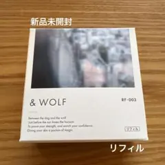 RF-003新品 &WOLFセラムリキッドファンデーション
