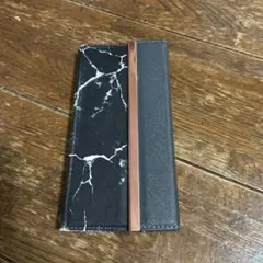 大理石柄 手帳型スマートフォンケース