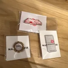 パソナPASONA NATUREVERSE 万博ピンバッジ2個セット 青 赤 - メルカリ