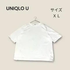 【UNIQLO U】ユニクロ（XL） エアリズム 半袖Tシャツ オーバーサイズ