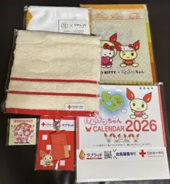 けんけつちゃんグッズ５点セット　他