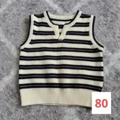 【COMME CA DU MODE FOSSETTE】ニットベスト