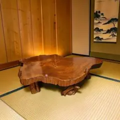 天然高級杉 天然木 無垢材 特注オーダー ハイバックチェア一点物 和