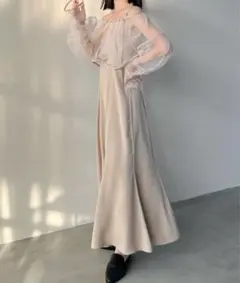 hinari チュールオケージョンドレス