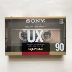 SONY UX Master 90 カセットテープ ハイポジ - メルカリ